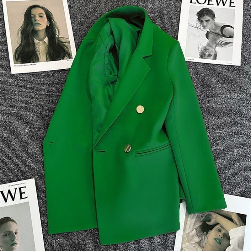 Women High Quality Linen Blazer