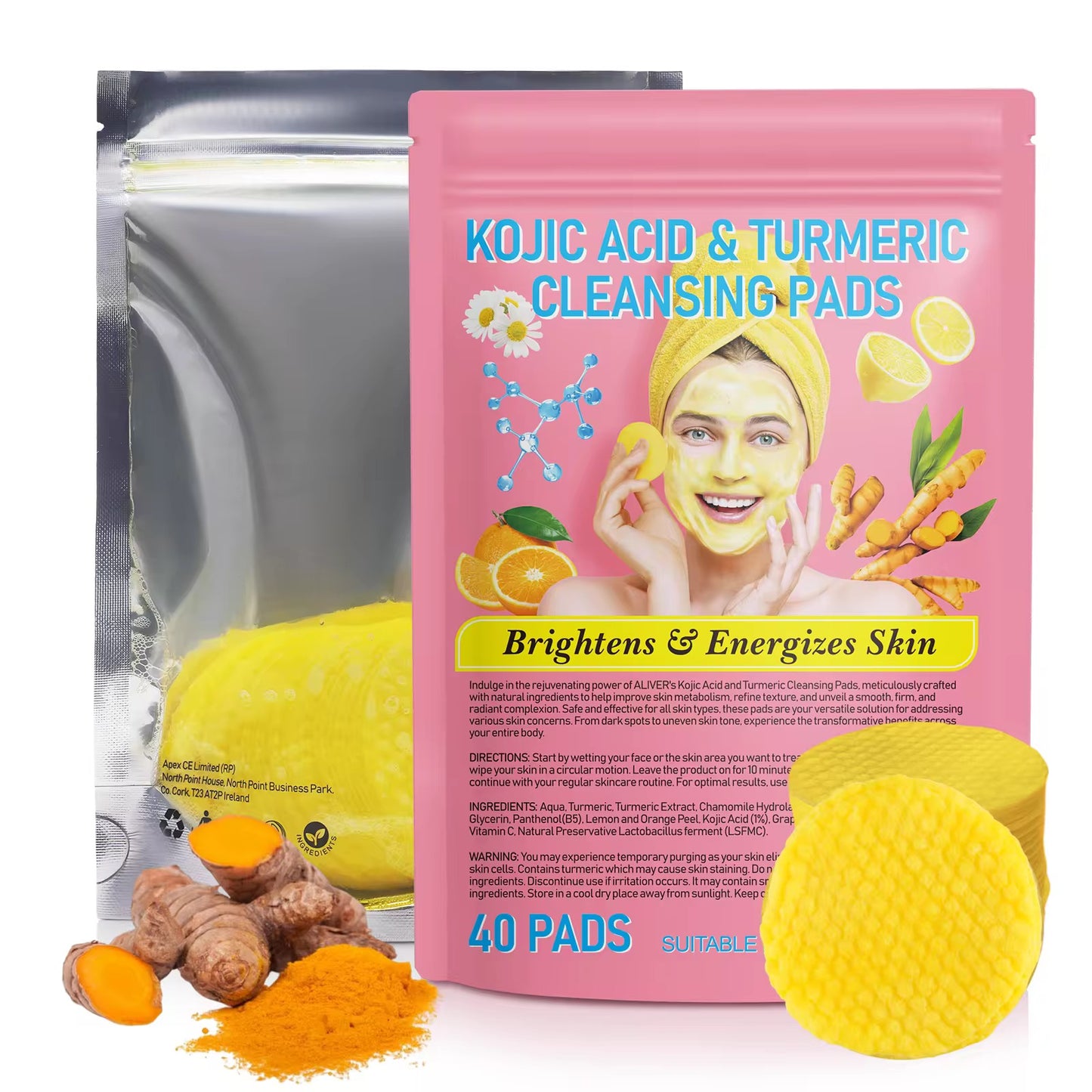 Turmeric Kojic Acid Pads