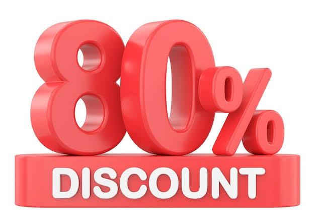 80% OFF