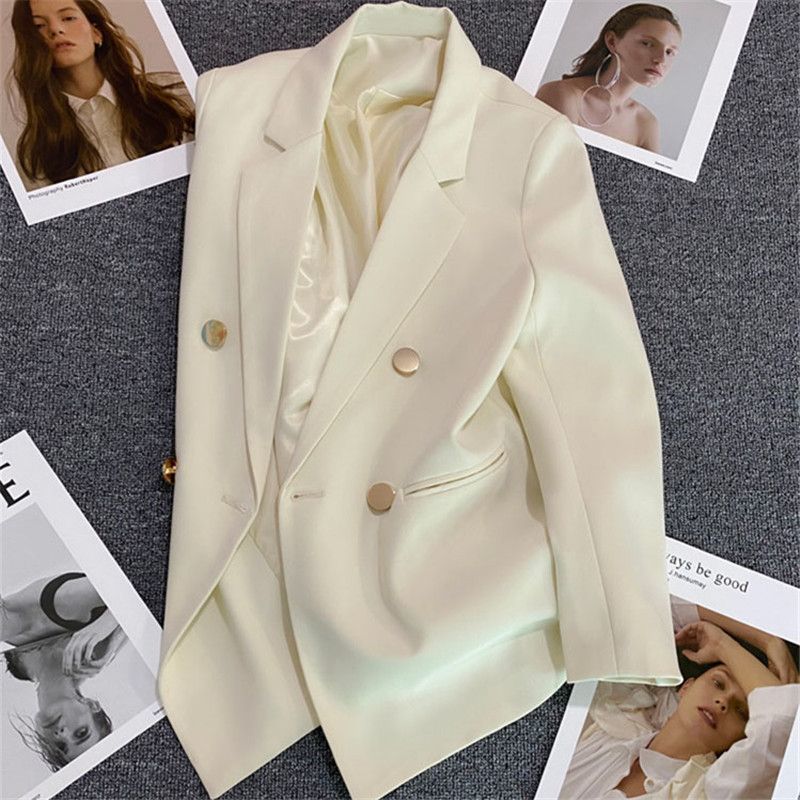Women High Quality Linen Blazer