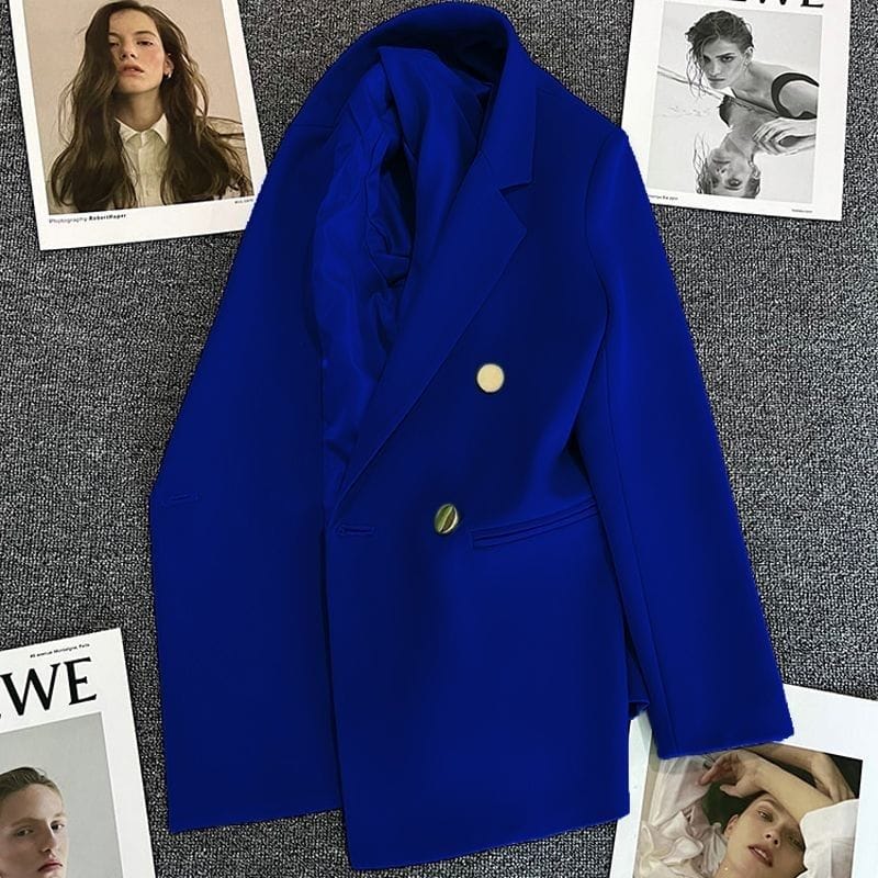 Women High Quality Linen Blazer