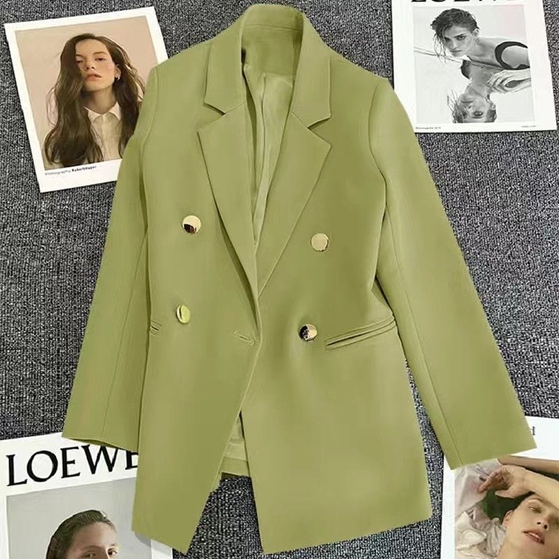 Women High Quality Linen Blazer