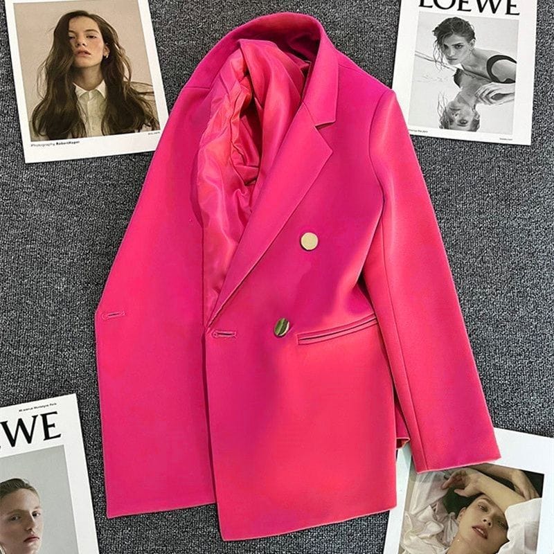Women High Quality Linen Blazer