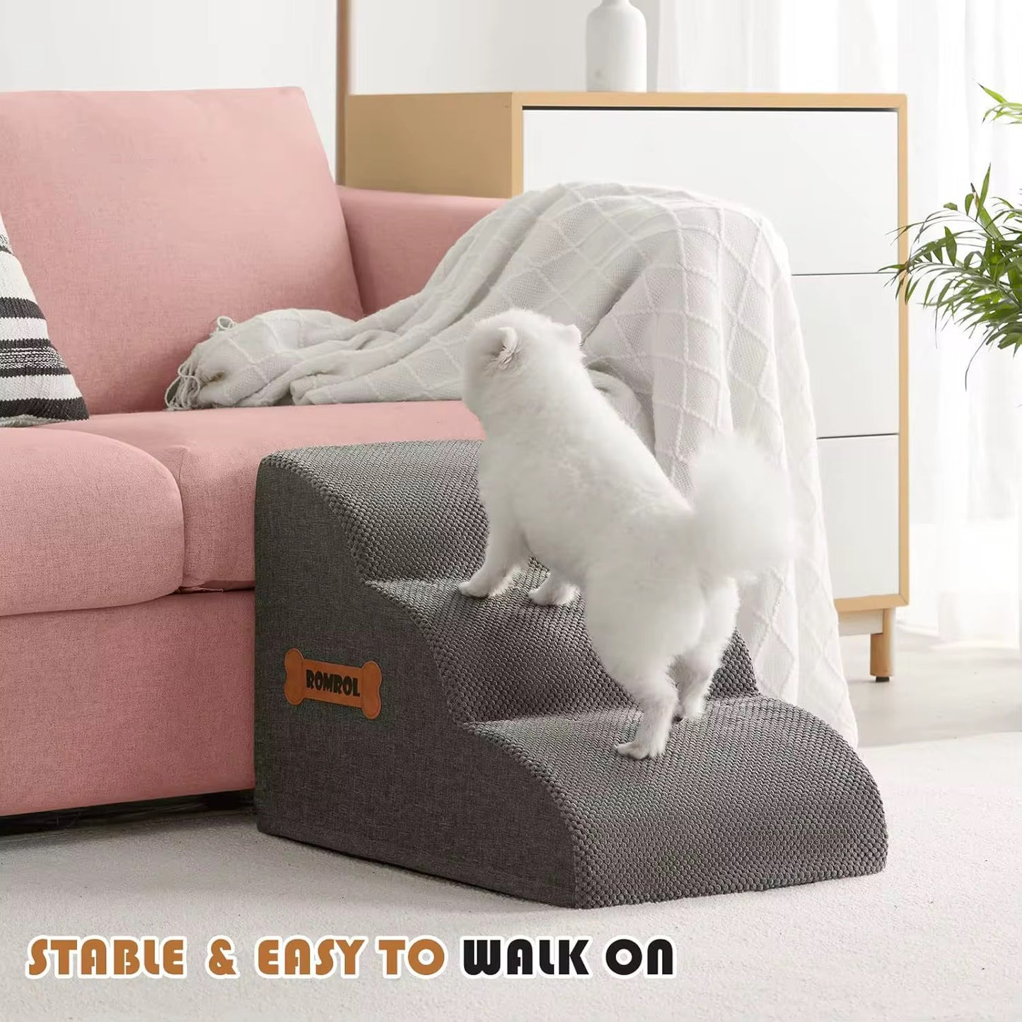 Pet Dog Stairs for High Beds and Sofas