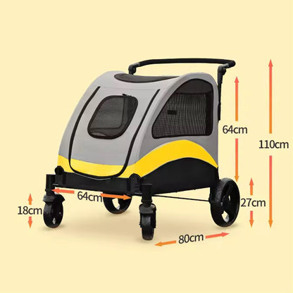 Foldable Premium Dog Stroller