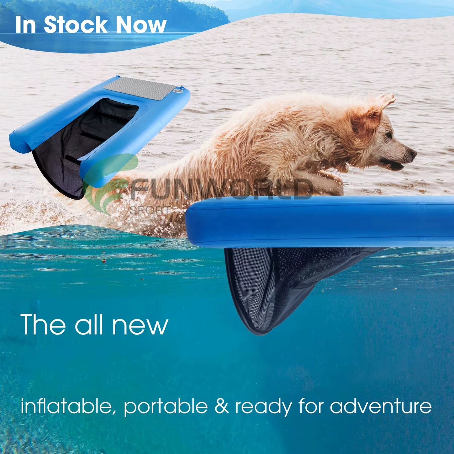 Summer Inflatable Pet Ramp