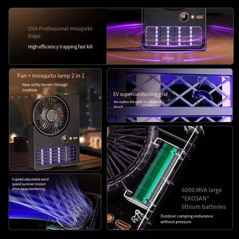 Fan & Mosquito Killer