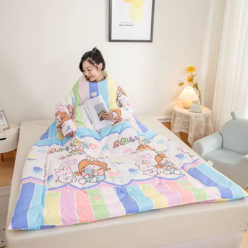 Sleeve Comforter with Polyester