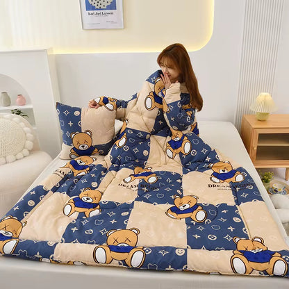 Sleeve Comforter with Polyester